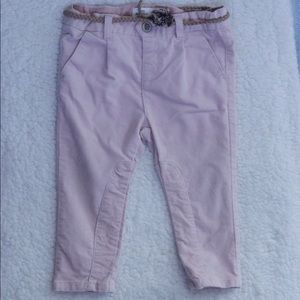 Baby Zara Blush Corduroy Pants 9/12M